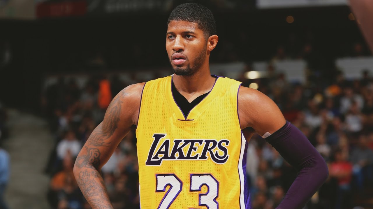 paul george lakers jersey