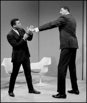 Wilt Chamberlain and Muhammed Ali
