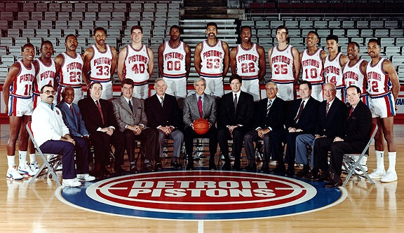 1990 NBA Champion Detroit Pistons