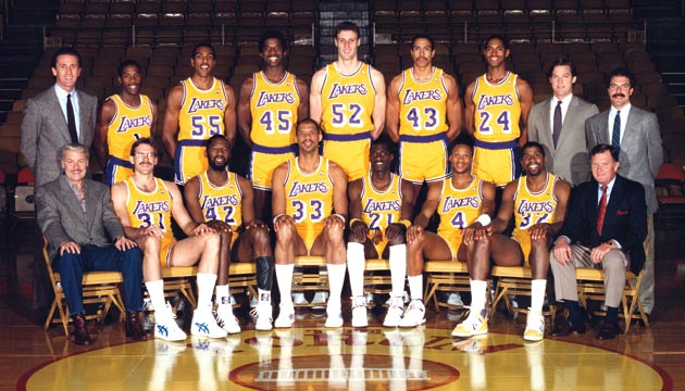 1988 NBA Champion Los Angeles Lakers