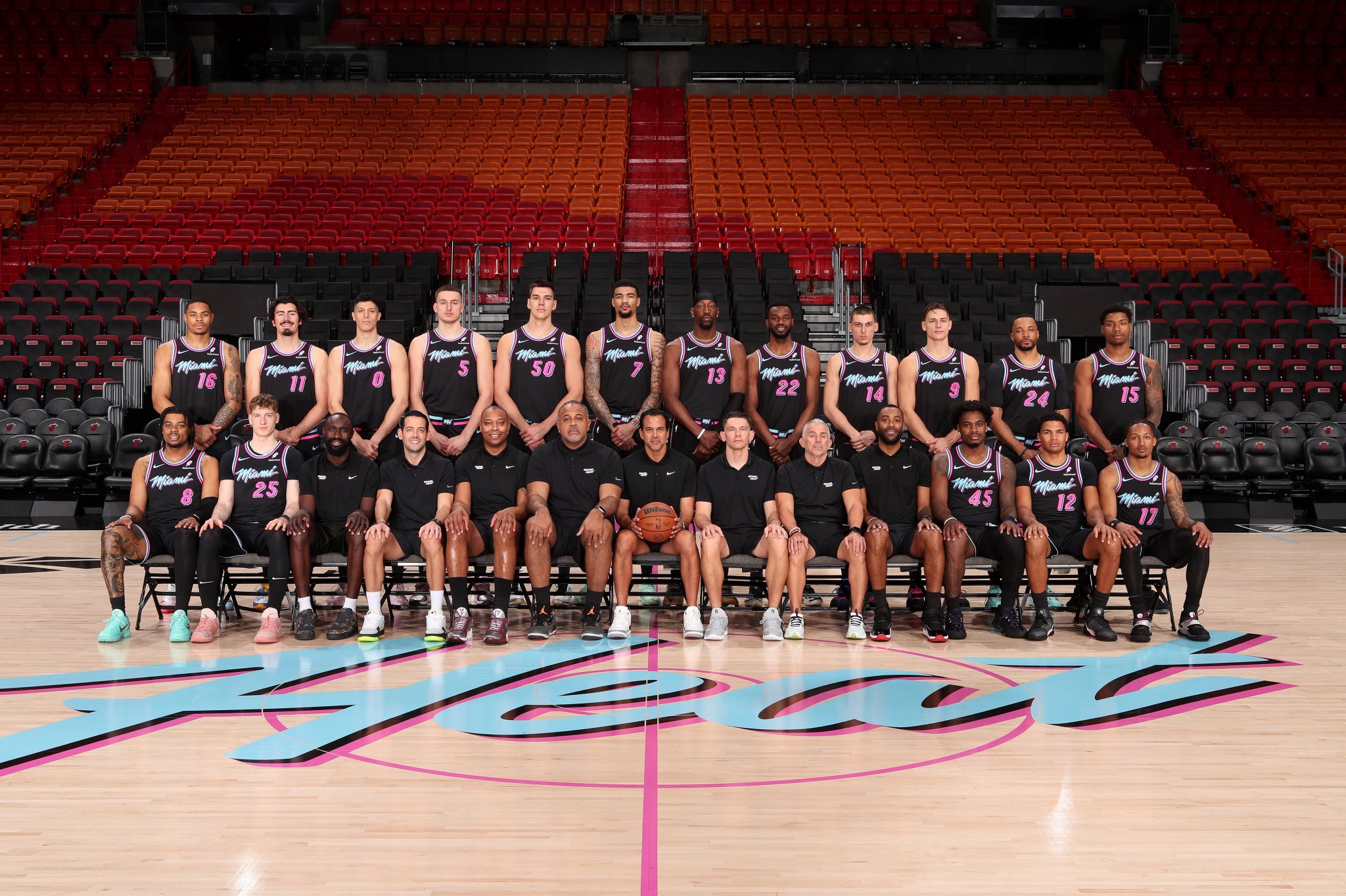 2025-26 Miami Heat team photo