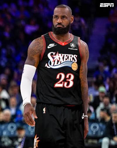 Lebron James signs with the Philadelphia 76ers
