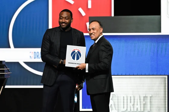 The Washington Wizards win the 2026 NBA draft lottery