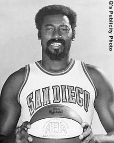 Wilt Chamberlain with San Diego