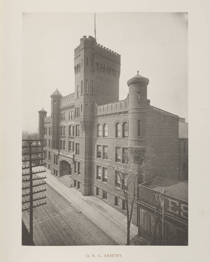 Ohio National Guard Armory which was located at 1443 Freeman Avenue