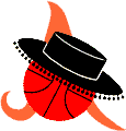 Anaheim Amigos ABA basketball team logo from the 1967-68 season