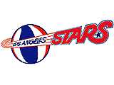 Los Angeles Stars ABA basketball team logo from the 1969-70 season