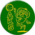 Oakland Oaks ABA basketball team logo from the 1967-68 season