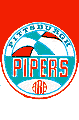 Pittsburgh Pipers ABA basketball team logo from the 1969-70 season