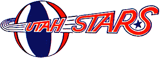 Utah Stars ABA basketball team logo used from 1970 through 1976