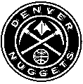 Unused Denver Nuggets logo concept from 1998